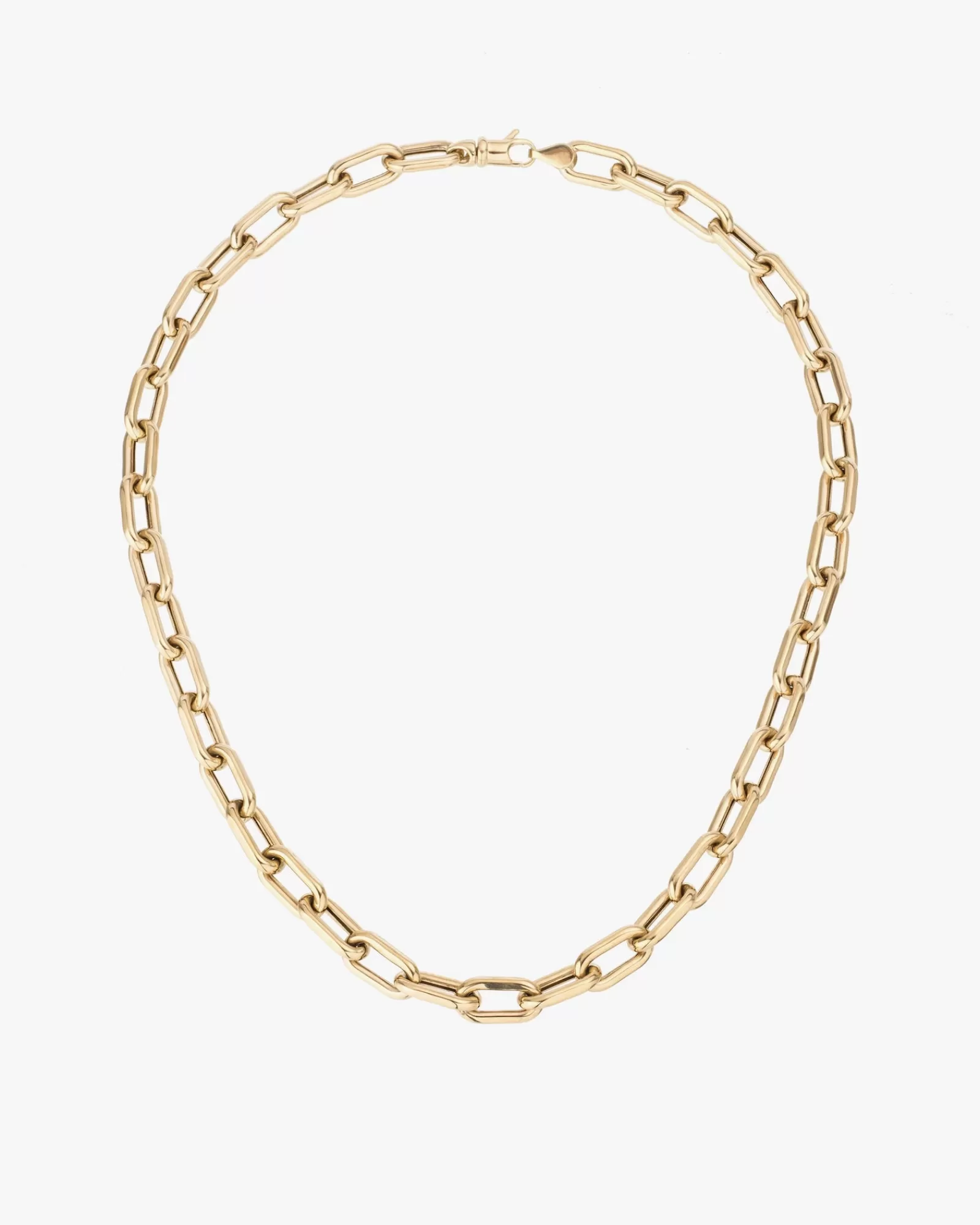 Hot 7Mm Italian Chain Link Necklace Accessories