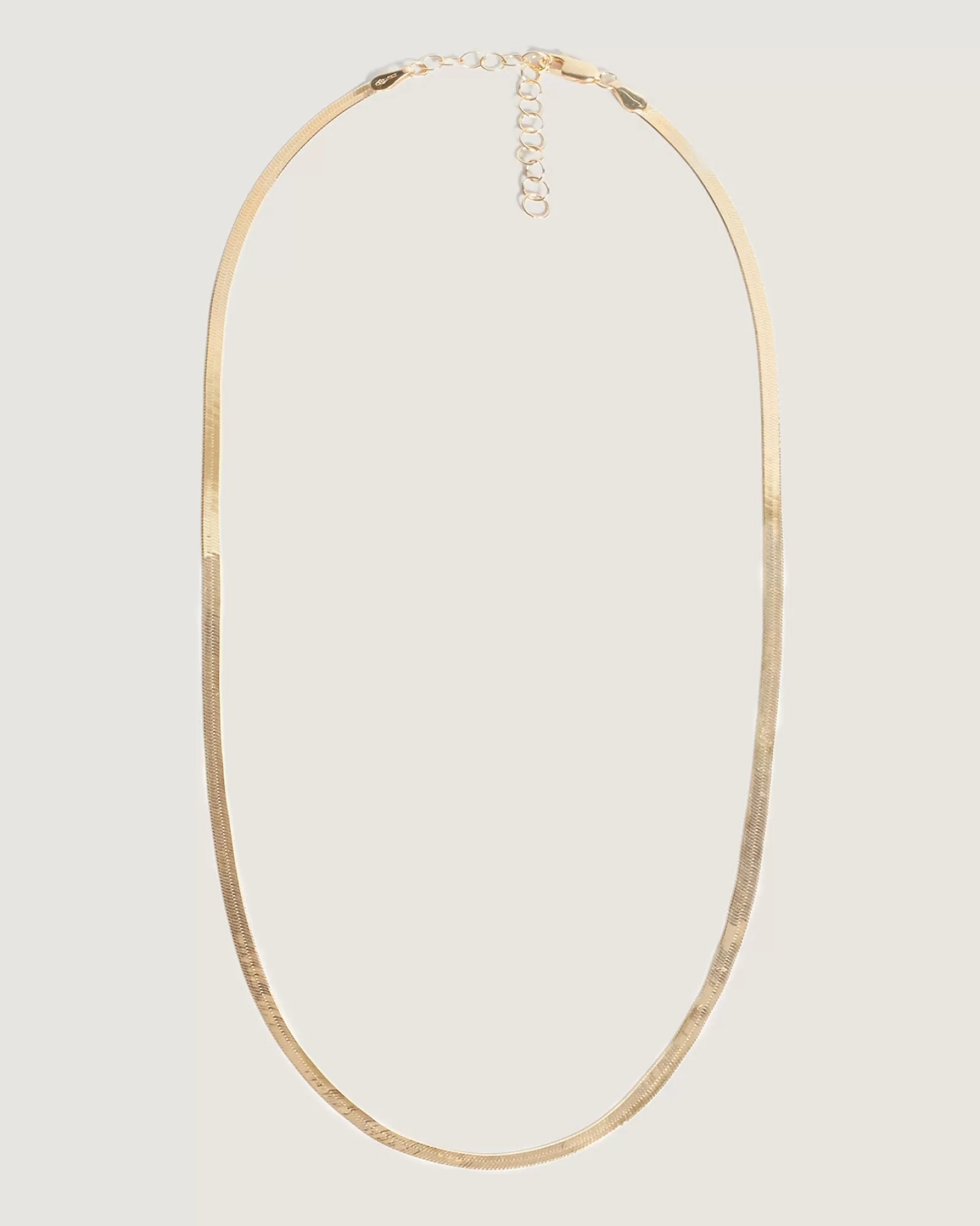 Flash Sale Carter Flat Herringbone Chain Ii Necklaces