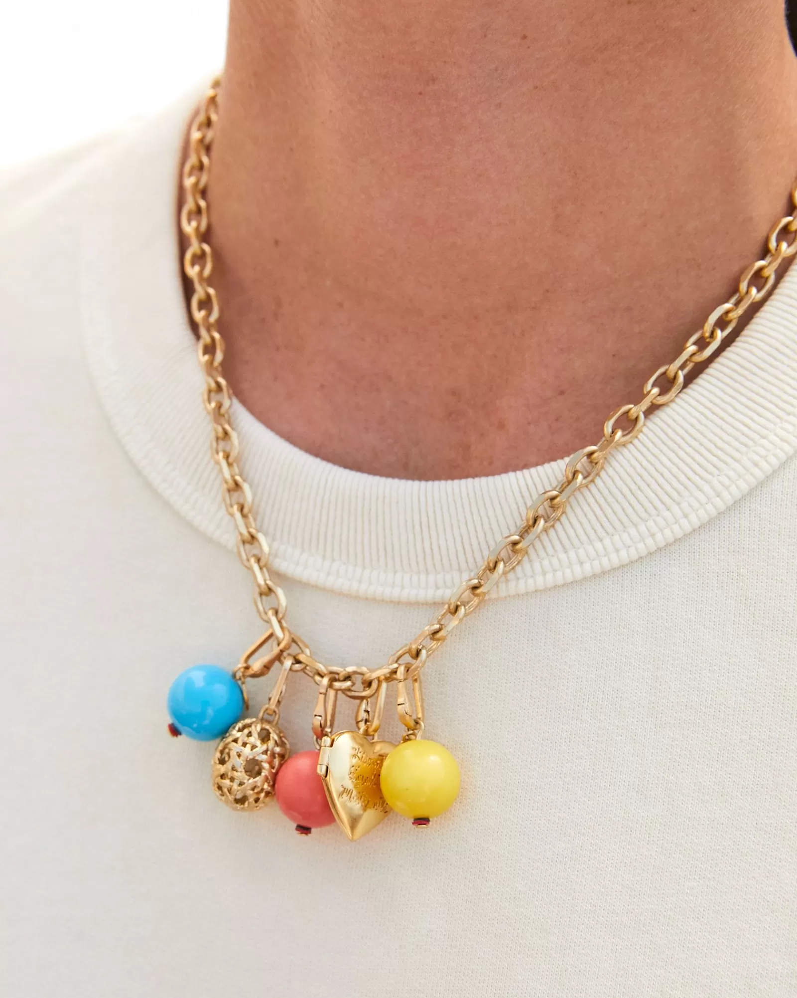 Discount Charm Chain Necklace Necklaces