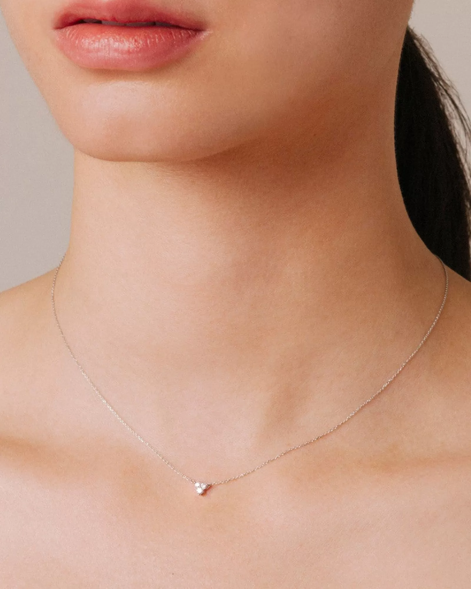 Sale Diamond Cluster Necklace Necklaces