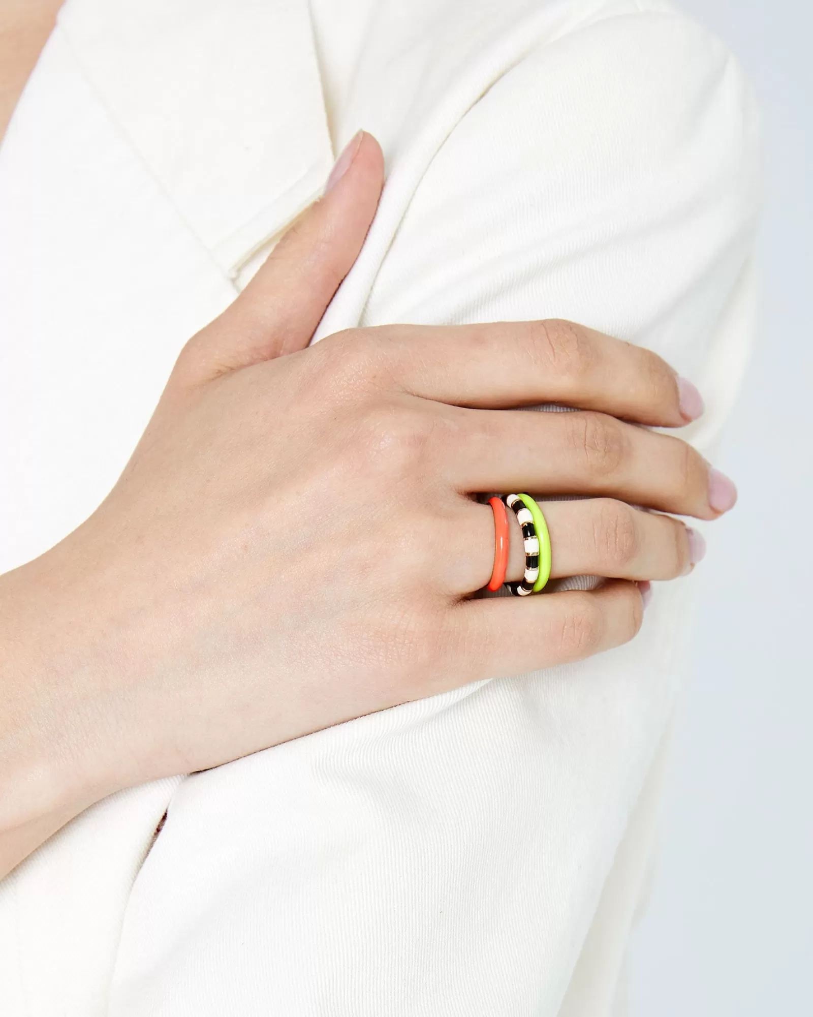 Online Enamel Stacking Ring Cv Jewelry