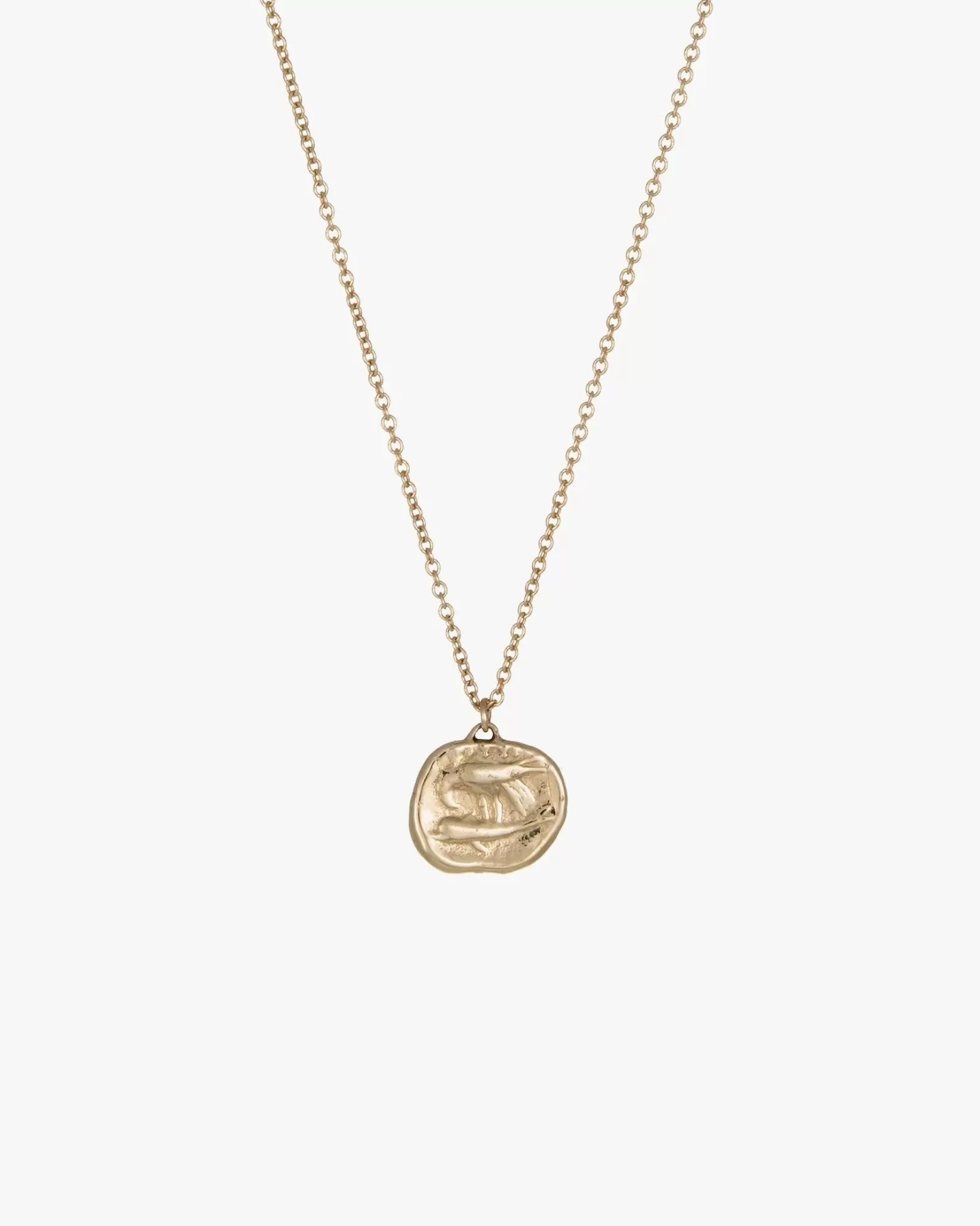 Cheap Gemini Greek Coin Pendant Necklaces