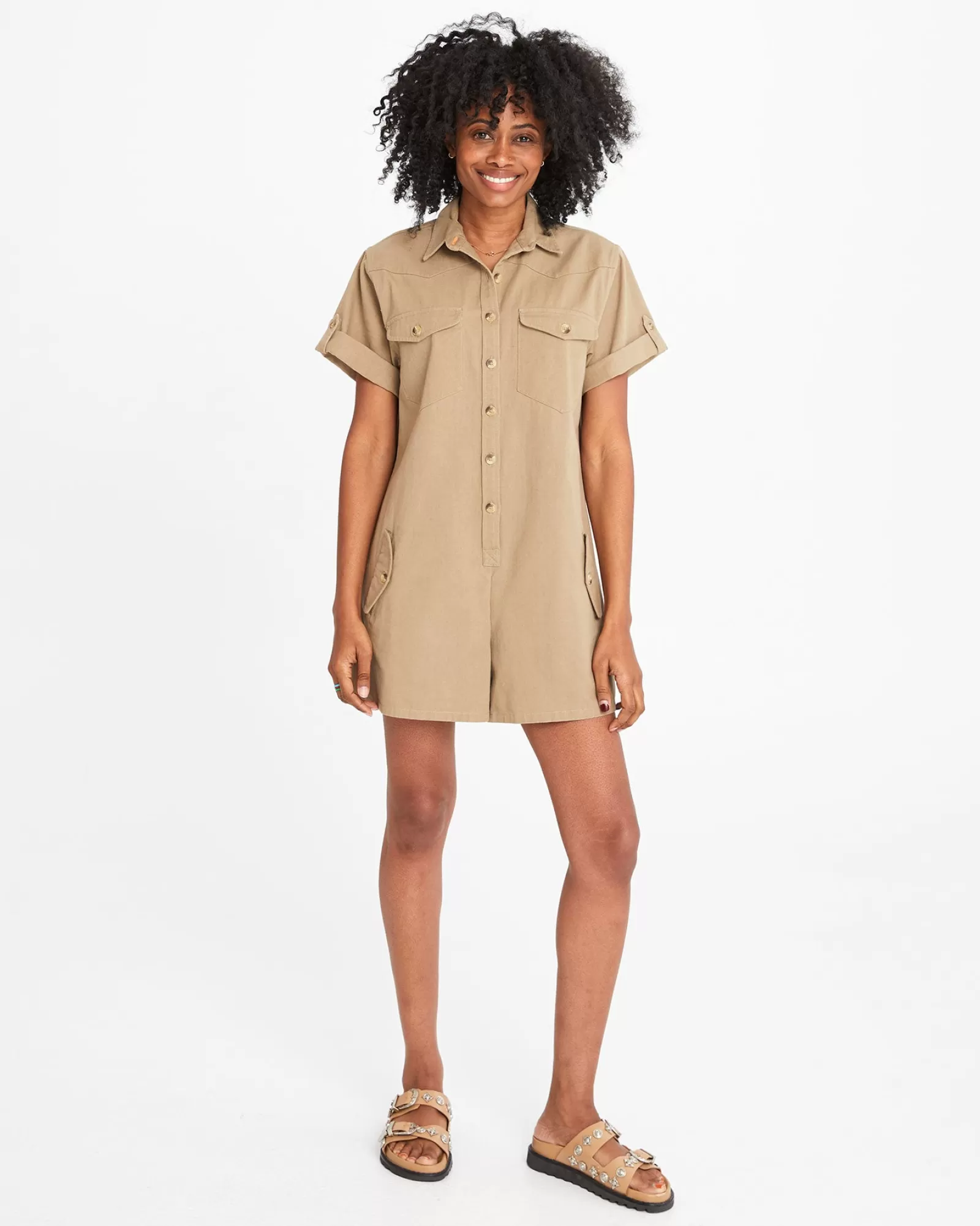 Outlet Jumpsuit Cargo Women Shirts & Dresses