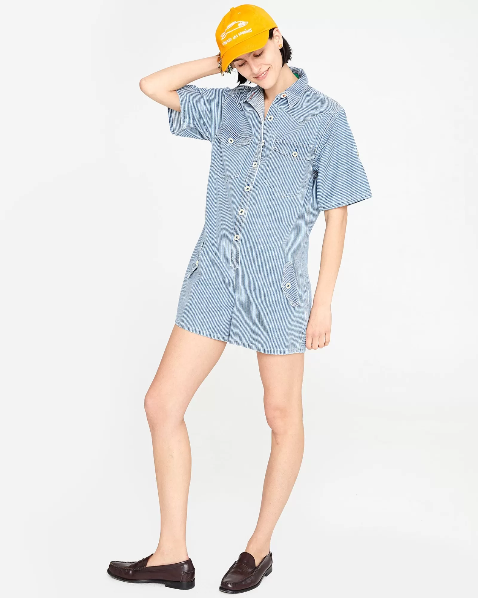 Fashion Jumpsuit Cargo Women Shirts & Dresses