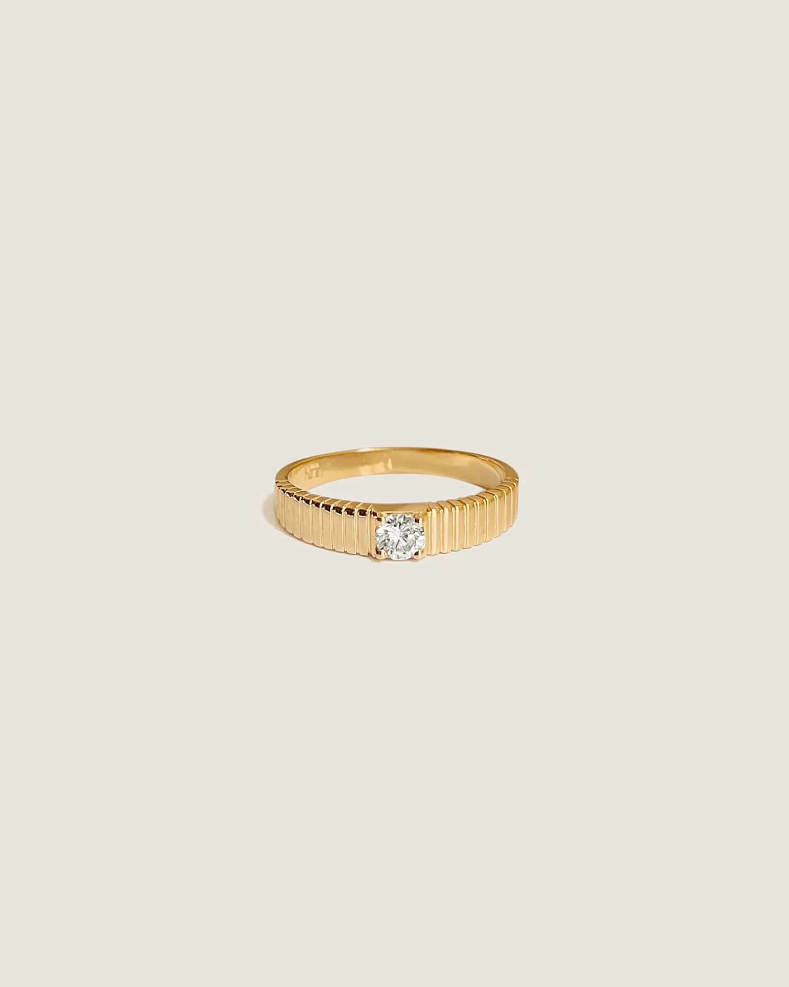 Sale Mini Solis Ribbed Ii Ring Fine Jewelry