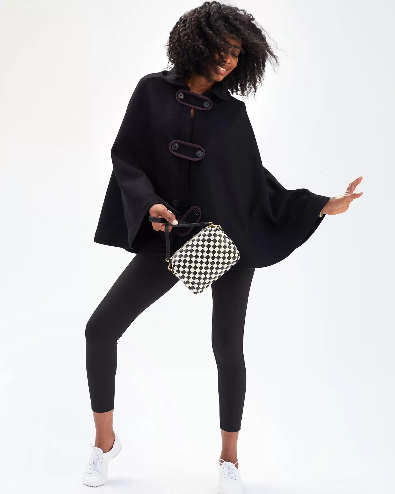 Shop Wool Cape Women Sweaters & Outerwear