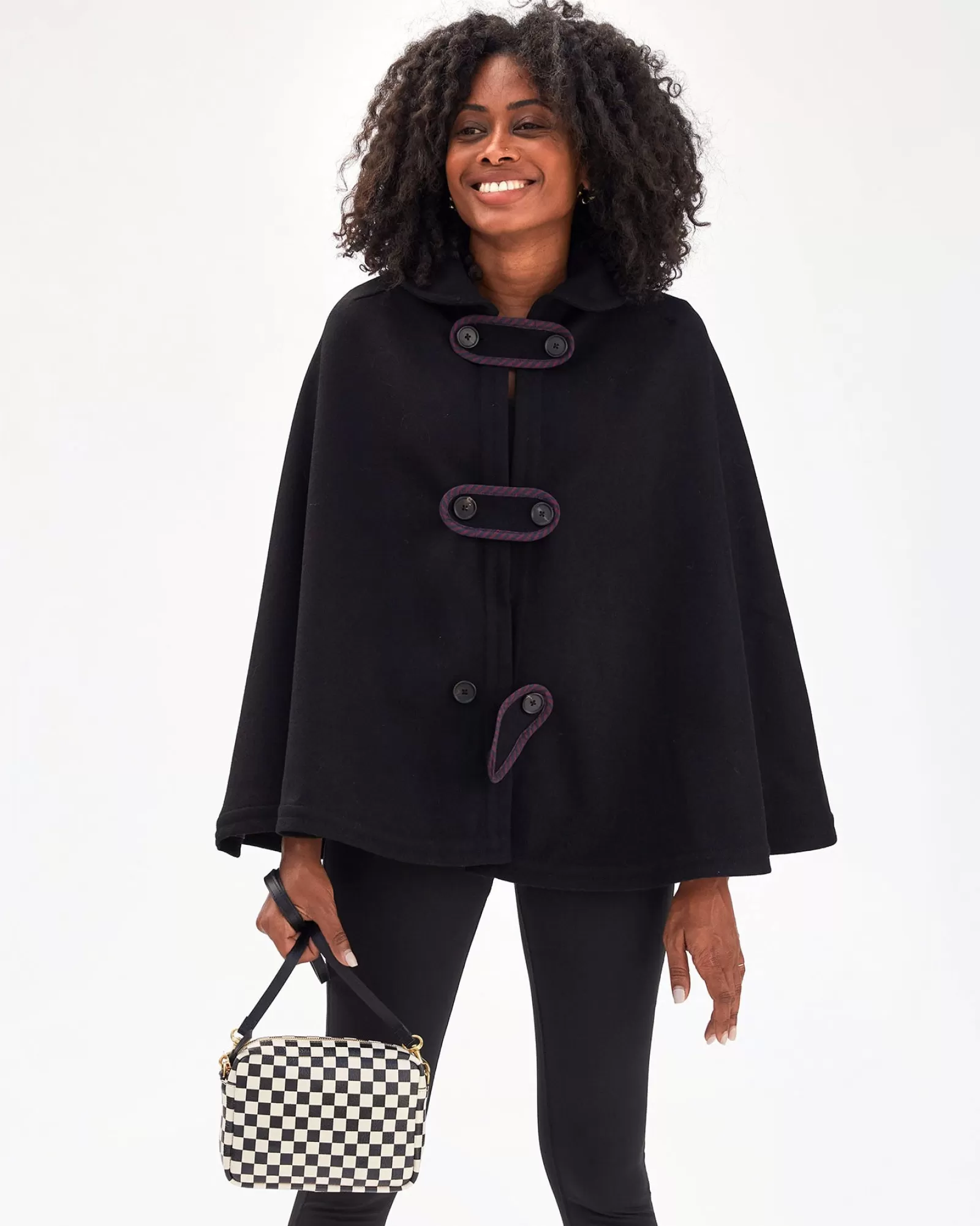 Shop Wool Cape Women Sweaters & Outerwear